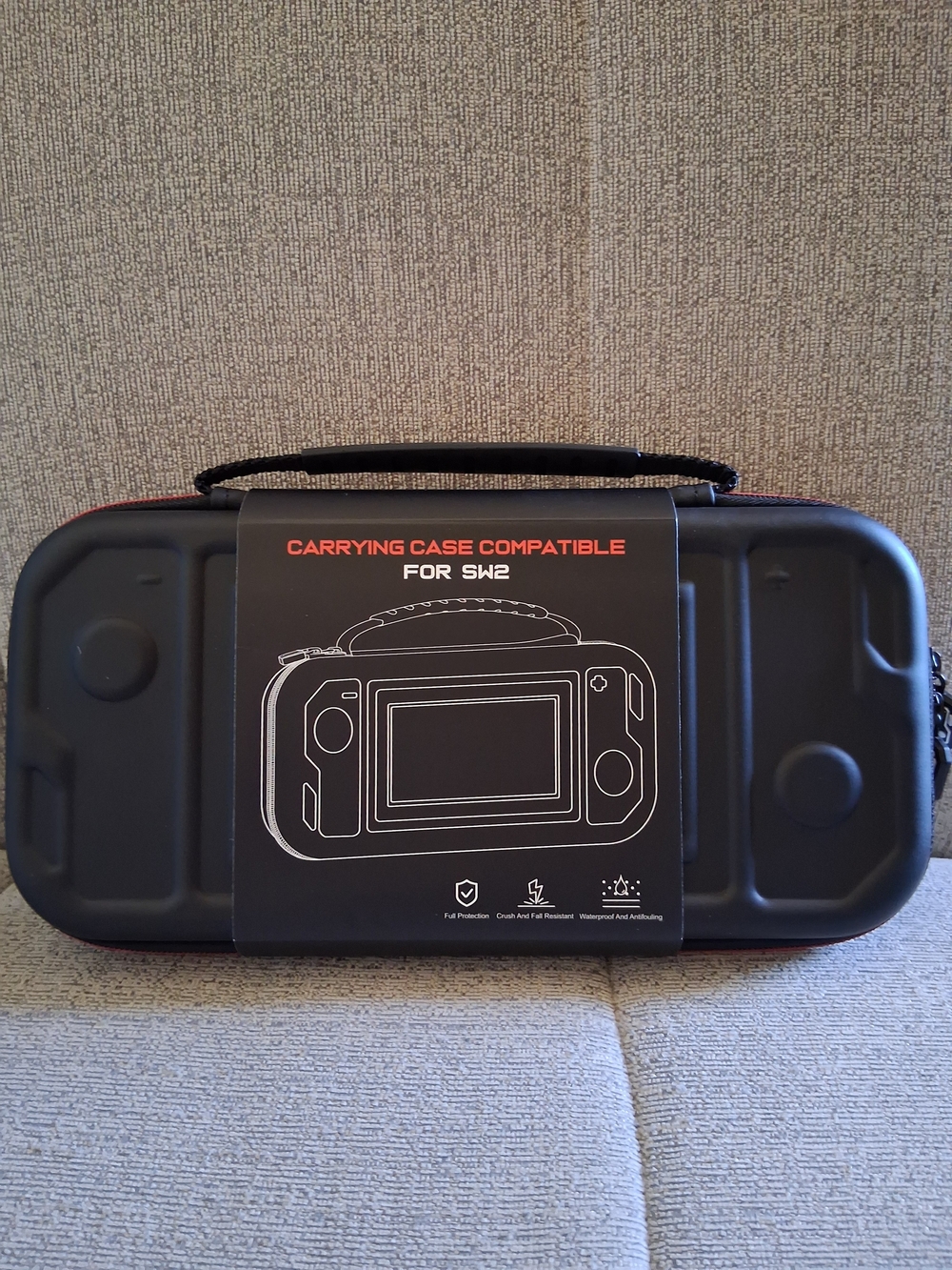 Portable Black Hardshell  Carrying Case For SW2 NWT